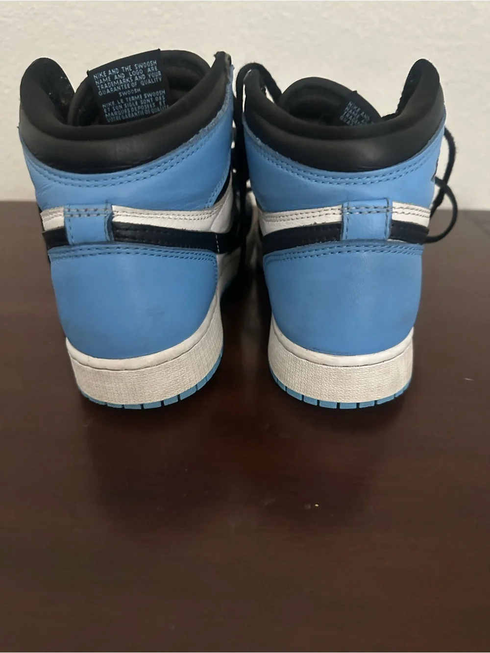 Jordan Kids' High-Top Sneakers in Black/Blue/White